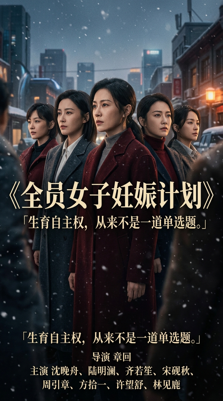 《全员女子妊娠计划》海报